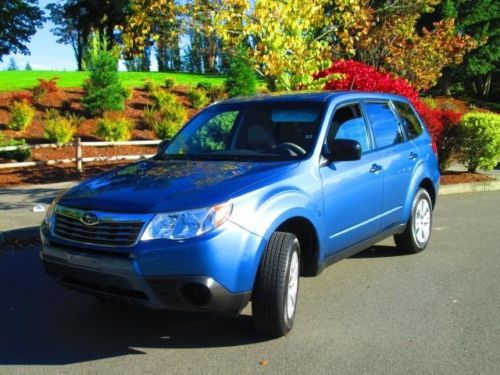 2009 subaru forester x wagon 4-door 2.5l no reserve price bid to win