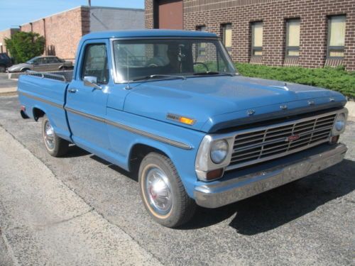 1969 ford f-100 pickup strong runner