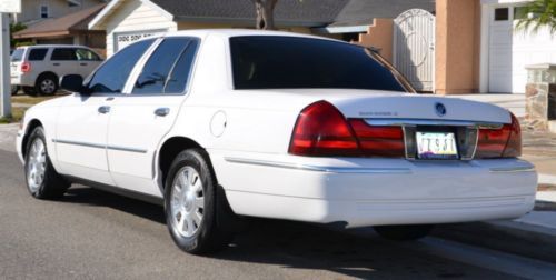 2004 Mercury Grand Marques 68,000 Orig. Miles White/Tan Leather, US $8,950.00, image 3