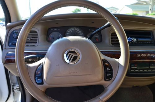 2004 Mercury Grand Marques 68,000 Orig. Miles White/Tan Leather, US $8,950.00, image 9