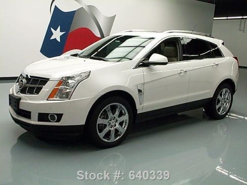 2010 cadillac srx performance pano roof nav 20&#039;s 38k mi texas direct auto