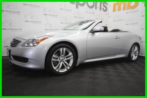 2010 infiniti g37 convertible clean carfax report gps navigation