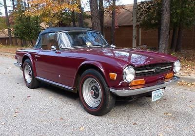 1972 triumph tr6 survivor 2 owners bought new in england