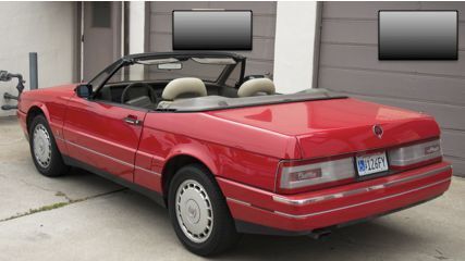 1990 Cadillac Allante Value Leader Convertible 2-Door 4.5L, image 2