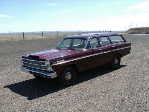 1966 ford fairlane wagon - awesome cruiser - lets all go to the drive-in