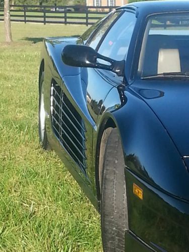 1991 Black Exterior, Beige and Black leather Interior with Kenwood Stereo, image 2