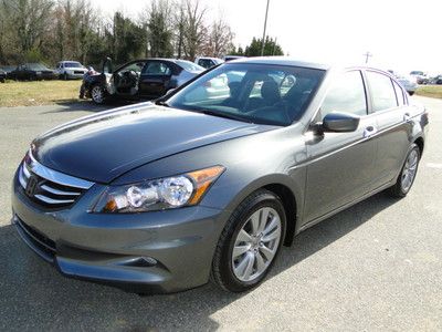 2012 honda accord ex-l nav back up repairable salvage title, damage rebuildable