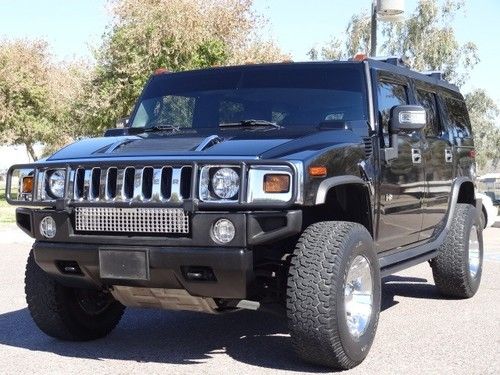 ** no reserve** 2007 hummer h2 adventure and lux packages 4wd bose 3rd row seat!