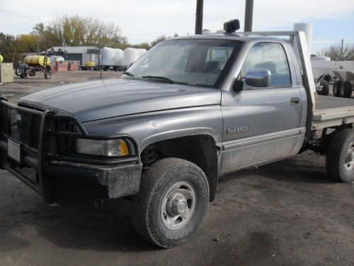 1995 dodge ram 2500 4x4 5.9l cummins diesel aluminum flatbed grille guard p7100