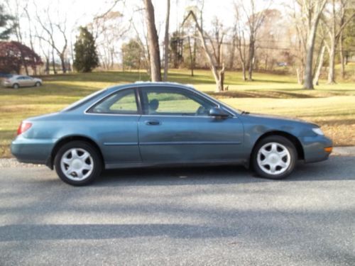 1997 acura cl2.2 2dr coupe 5spd manual damanged no reserve