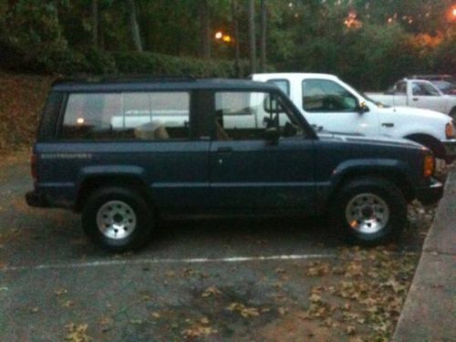 1986 isuzu trooper turbo diesel 104,500 miles