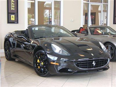 2009 ferrari california black-black with 15k mls.