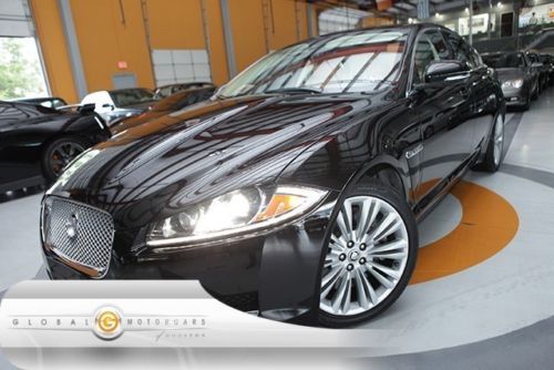 12 jaguar xf portfolio 1-owner 10k navi rear cam keyless pdc moonroof