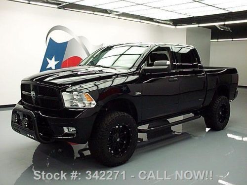 2012 dodge ram express hemi 4x4 lifted 6-pass 20&#039;s 13k texas direct auto