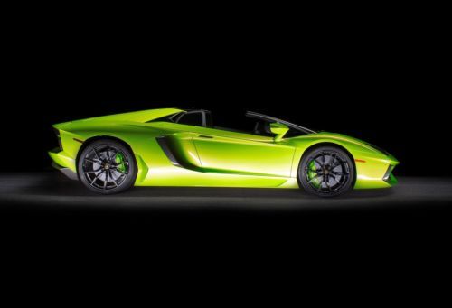 Lamborghini aventador lp700-4 verde ithaca roadster