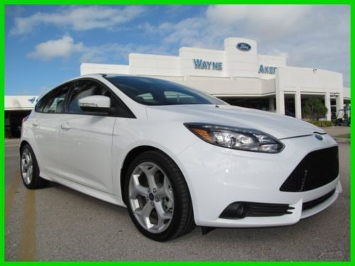 13 white turbo 2l i4 manual:6-speed st *keyless start *navigation *st2 &amp; st3 *fl