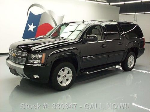 2013 chevy suburban z71 4x4 leather sunroof dvd 9k mi texas direct auto