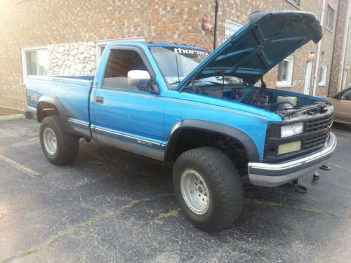1991 chevy silverado 4x4 lifted truck