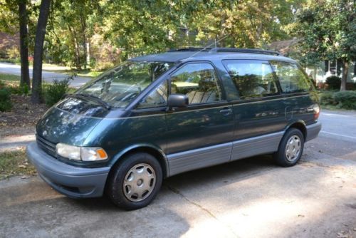 1995 toyota previa s/c  mini passenger van 3-door 2.4l