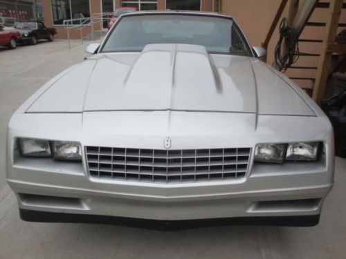 1987 chevy monte carlo ss euro coupe t tops good condition nds some t.l.c