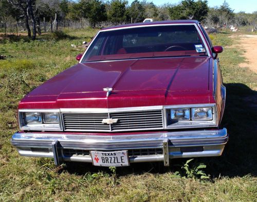 1978 chevrolet caprice classic no reserve!!