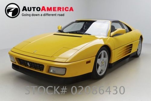 1990 ferrari 348 ts v8 coupe targa top 43k low miles service records