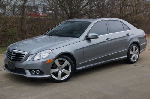 5-days *no reserve* &#039;10 mercedes-benz e-350 4-matic sport 1-owner off lease