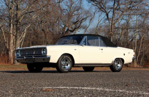 Beautiful restored 1966 dart gt convertible 273 v8 buckets console p/top disc