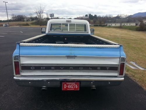 1972 CHEVY CHEYENNE SUPER 1/2 TON LONG WIDE BED 350 V8 **SHARP TRUCK**, image 6