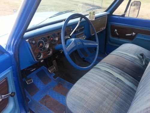 1972 CHEVY CHEYENNE SUPER 1/2 TON LONG WIDE BED 350 V8 **SHARP TRUCK**, image 12