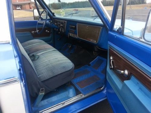 1972 CHEVY CHEYENNE SUPER 1/2 TON LONG WIDE BED 350 V8 **SHARP TRUCK**, image 15