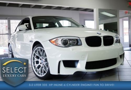 Beautiful 1m coupe 335hp 6-speed hi fi sound xenon alpine white on black