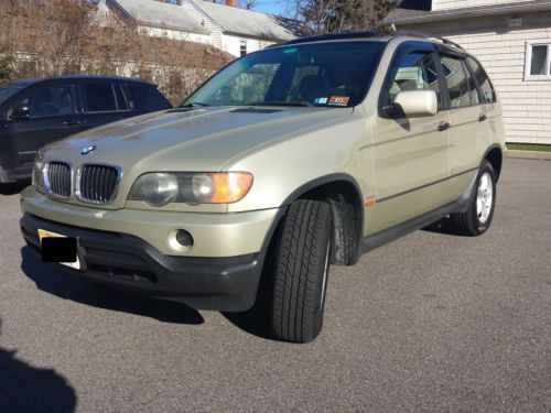 2001 bmw x5 3.0i sport utility 4-door 3.0l