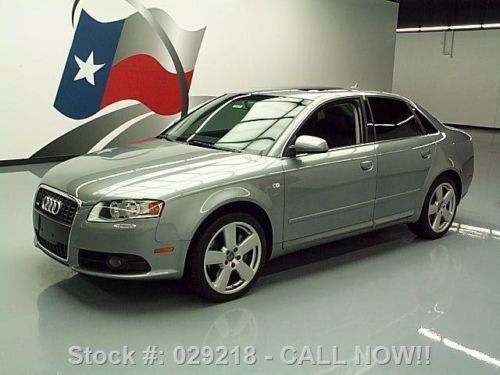 2008 audi a4 3.2 s-line auto heated leather sunroof 60k texas direct auto