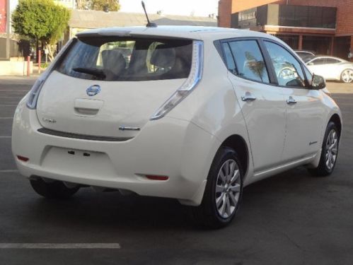 2013 Nissan Leaf Damaged Salvage Fixer Only 1K Miles RUNS Cooling Good Wont Last, US $10,950.00, image 4