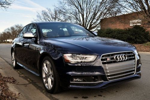 2013 audi s4 prestige / loaded / estoril blue paint, audi warranty