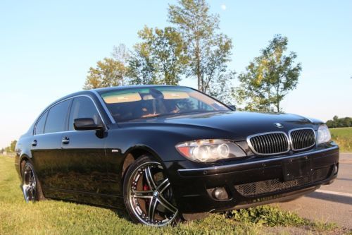 Bmw 2007 750li sports edition!  black and beige interior -amazing price!