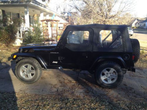 2000 jeep wrangler se sport utility 2-door 2.5l