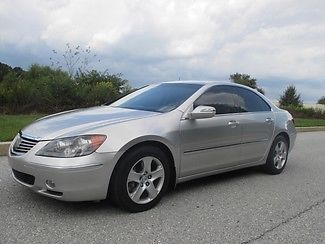 2005 acura rl sh-awd leather sunroof navigation heated seats low miles loaded