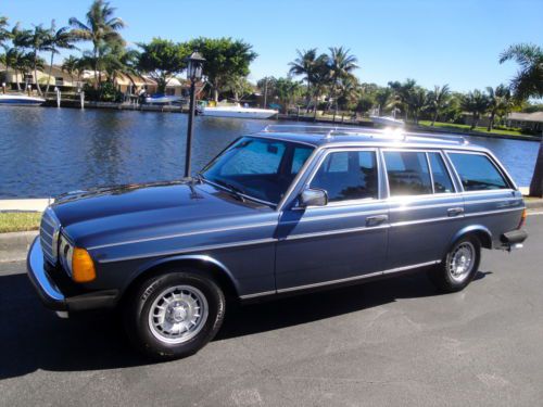 83 mercedes 300tdt wagon*turbo diesel*rare find so nice*gorgeous example*cold ac