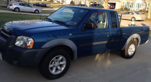 2002 nissan frontier xe extended cab pickup 2-door 2.4l 5-speed manual w/ ac