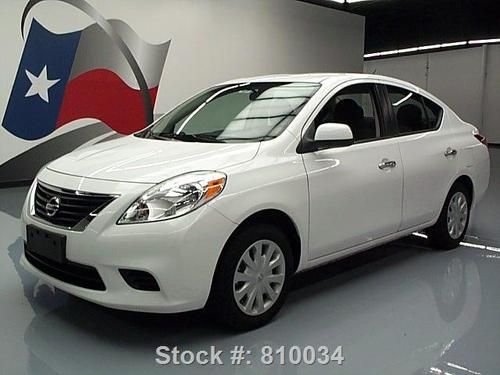 2012 nissan versa sv sedan automatic cruise control 29k texas direct auto