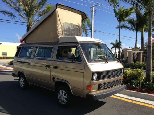 1985 volkswagen vanagon campmobile van camper 3-door 1.9l