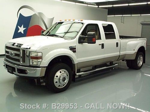 2008 ford f450 lariat diesel drw 4x4 heated leather 49k texas direct auto