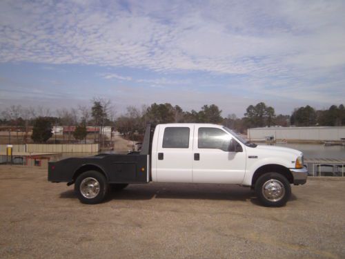 1999 FORD F550 CREW CAB 2WD XLT 7.3 DIESEL 6 SPEED MANUALWESTERN HAULER STYLE, US $6,900.00, image 4