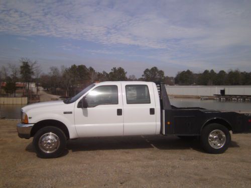 1999 FORD F550 CREW CAB 2WD XLT 7.3 DIESEL 6 SPEED MANUALWESTERN HAULER STYLE, US $6,900.00, image 8