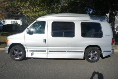 2006 ford e-150 e-series custom conversion van sherrod silver grey