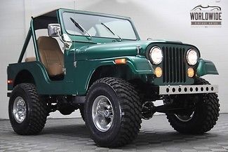 1979 jeep cj5 frame off restoration v8! manual trans.  win car shows!