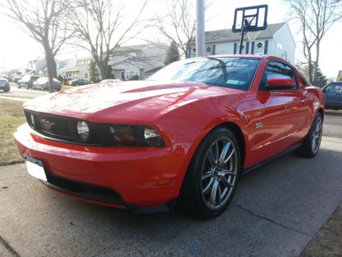 2012 mustang gt race red  w/3.73&#039;s &lt;5k miles