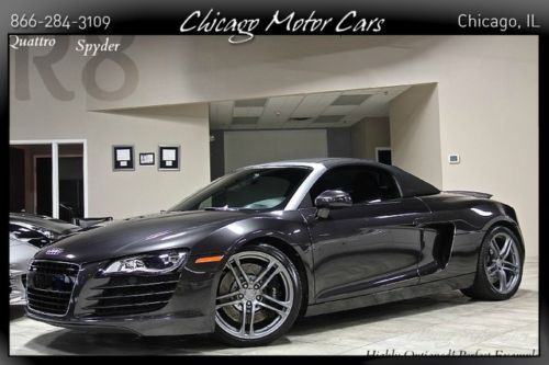 2011 audi r8 4.2l r tronic spyder $159k+msrp  one owner upgrades! carbon fiber